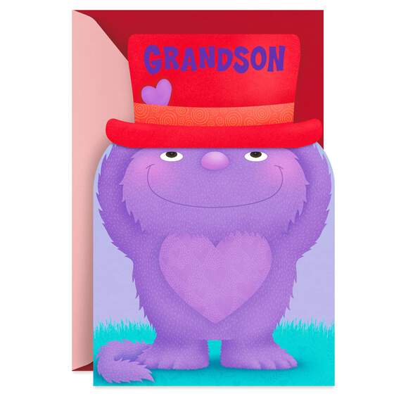 Monsters Galore Valentine's Day Sound Card for Grandson, , large image number 1