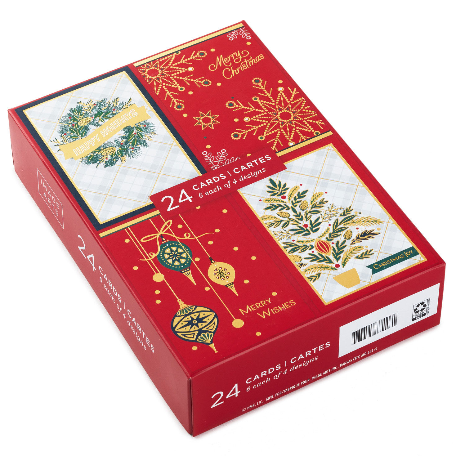 Classic Style Assorted Boxed Christmas Cards package front image number 3