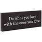 Do What You Love Wood Quote Sign, 16x6, , large image number 1