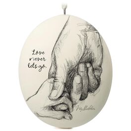 Love Never Lets Go Ornament, Love Never Lets Go Ornament, , large