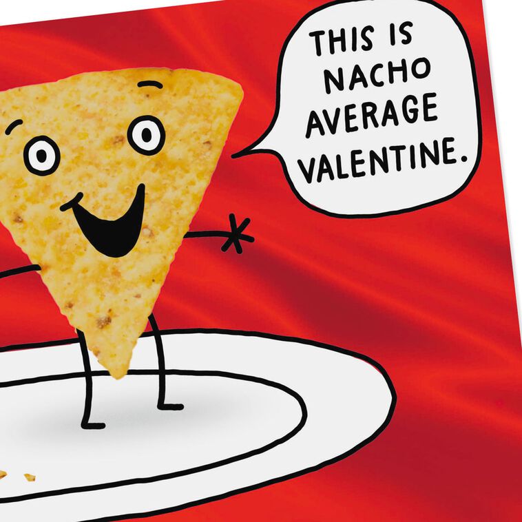 Nacho Average Valentine Funny Valentine's Day Card - Greeting Cards ... Nacho Average Valentine Funny Valentine's Day Card - Greeting Cards ...