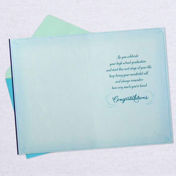 Globe High School Graduation Card for Granddaughter, , large image number 3