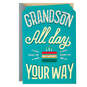 All Day Your Way Birthday Card for Grandson, , large image number 1