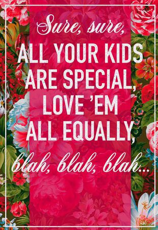 From Your Favorite Child Funny Mother S Day Card Greeting Cards