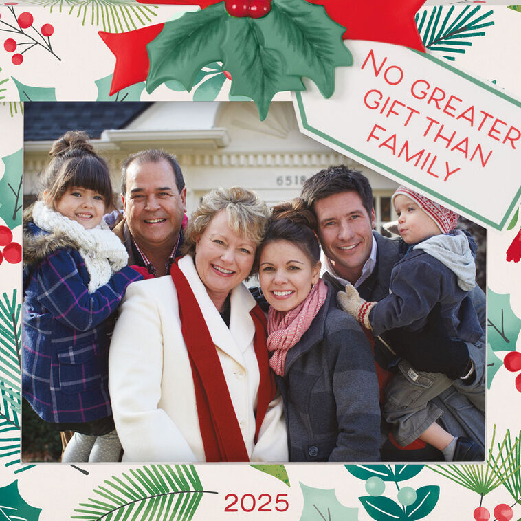 The Gift of Family 2025 Personalized Ornament, Custom Photo, , large image number 5