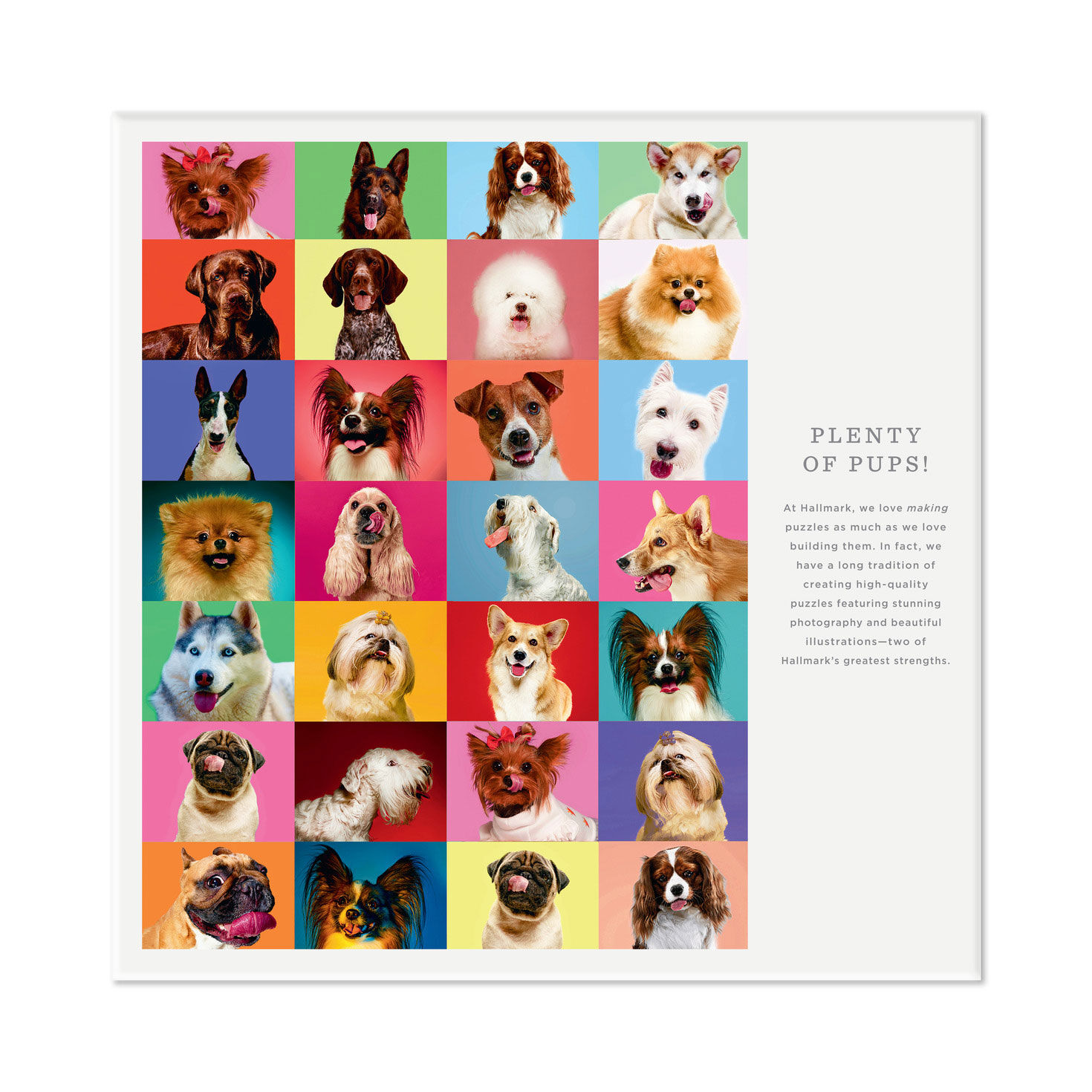 Plenty of Pups 550-Piece Jigsaw Puzzle for only USD 19.99 | Hallmark