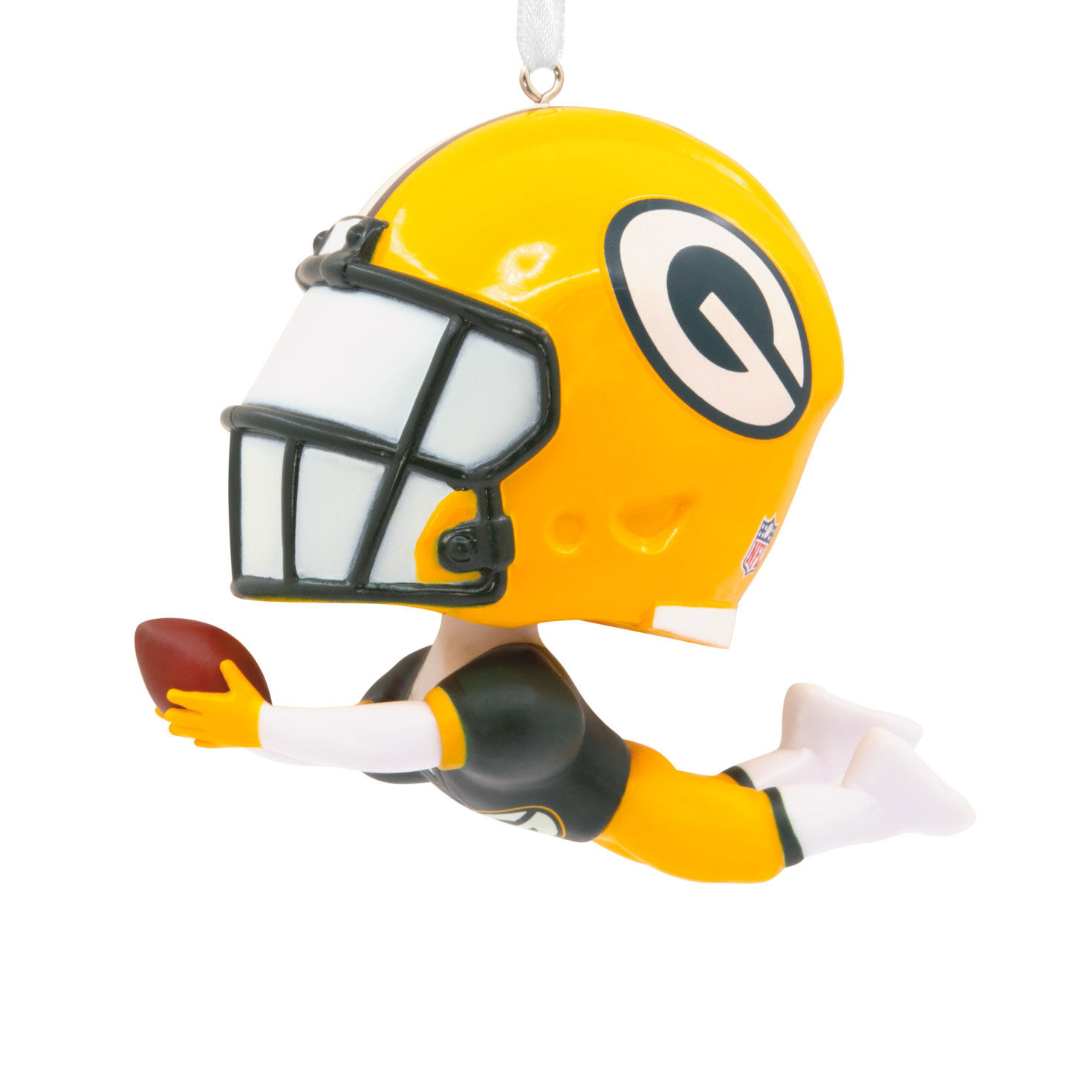 NFL Green Bay Packers Bouncing Buddy Hallmark Ornament, , large image number 1