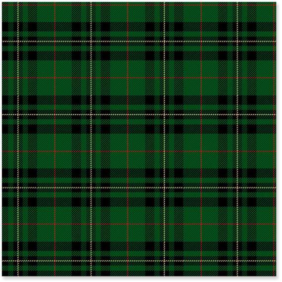 Green Plaid Foil Christmas Wrapping Paper Roll, 25 sq. ft., , large image number 1