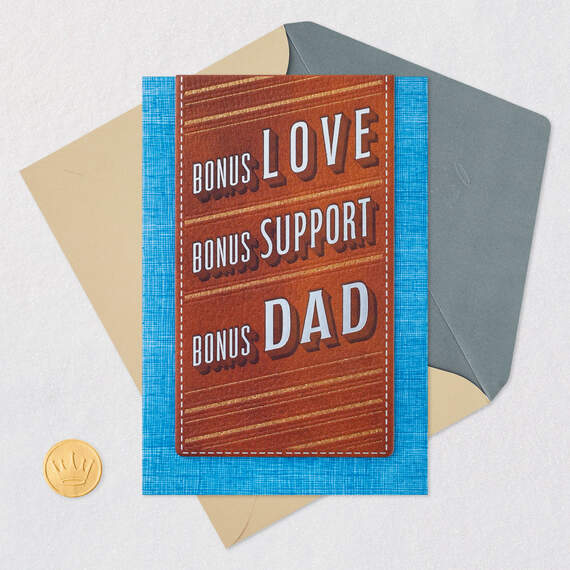 Bonus Love Father's Day Card for Bonus Dad, , large image number 5