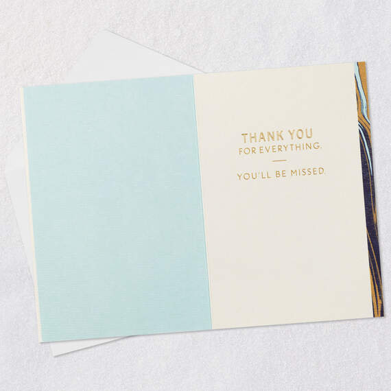 Thank You for Everything Goodbye Card for Coworker, , large image number 3