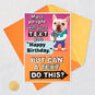 Armpit Farting Bulldog Funny Pop-Up Birthday Card, , large image number 6