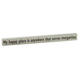 Happy Place Margaritas Wooden Block, Happy Place Margaritas Wooden Block, , large