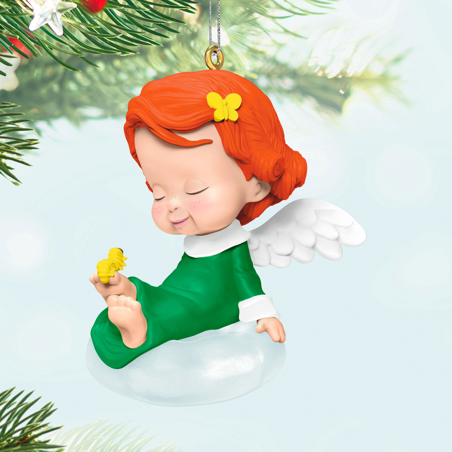 マリー　オーナメント Mary's Angels Hydrangea Ornament - Keepsake Ornaments | Hallmark