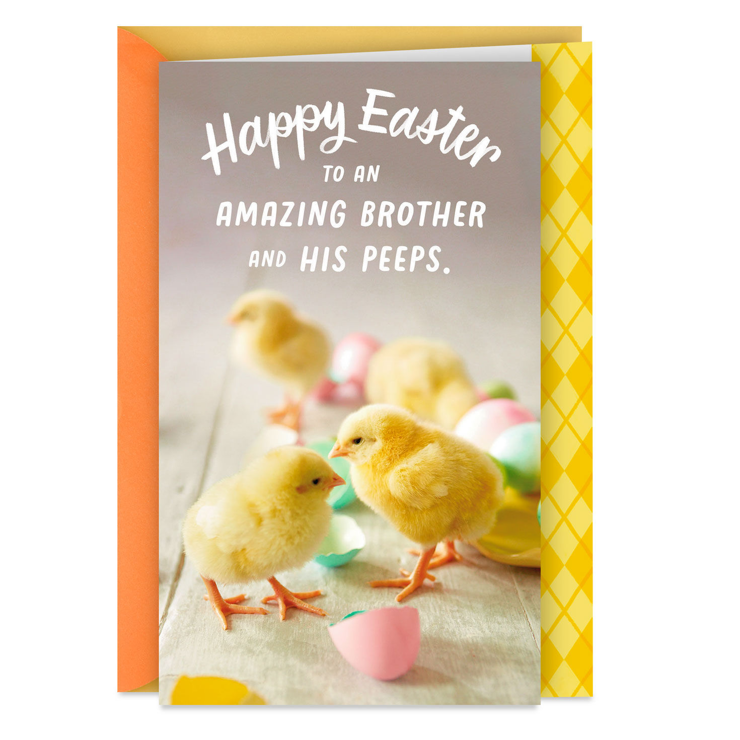 My Favorite Peeps Easter Card for Brother and Family
