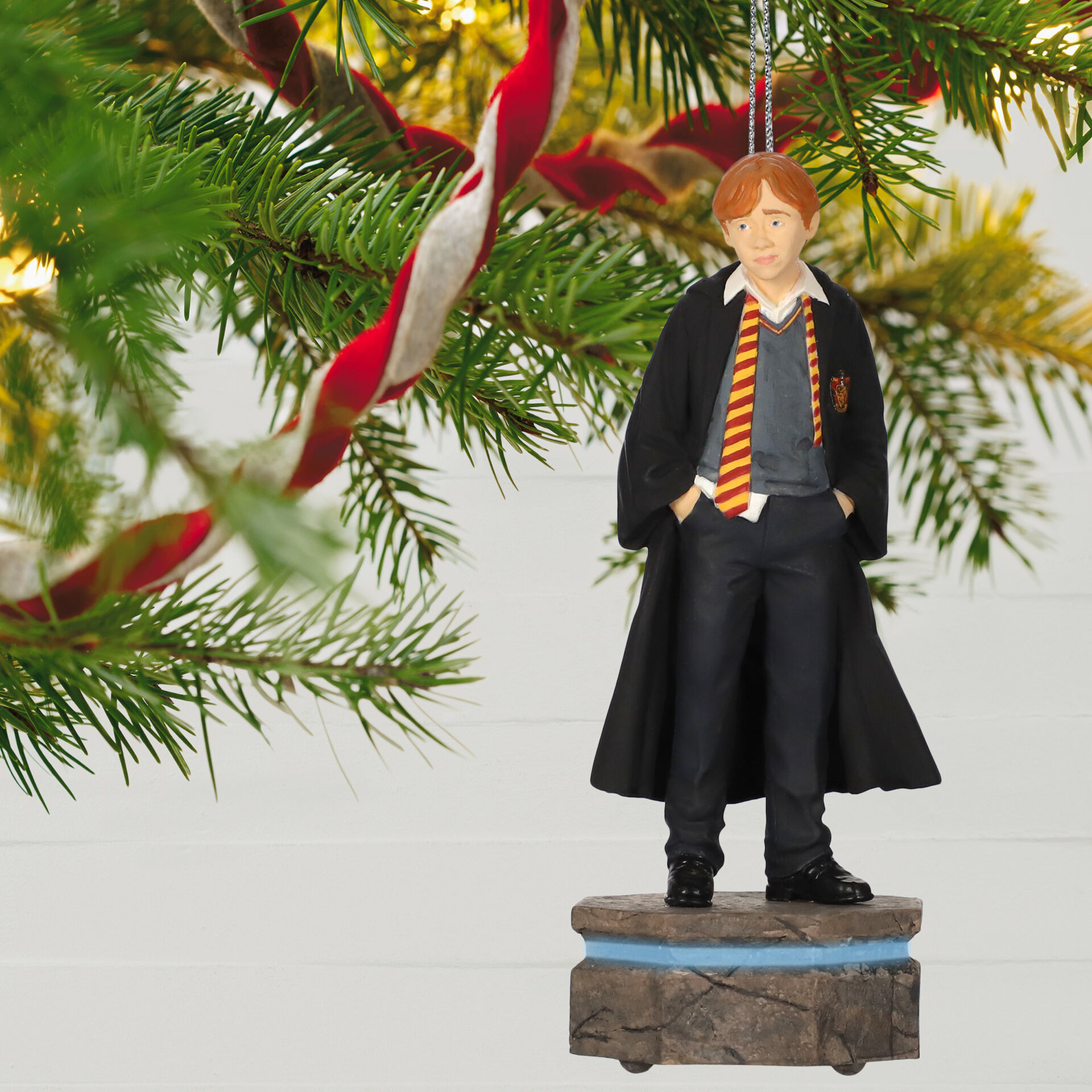 Harry Potter Collection Ron Weasley Ornament With Light And Sound Keepsake Ornaments Hallmark Harry potter, the fictional boy wizard, turns 35 on july 31. harry potter collection ron weasley ornament with light and sound