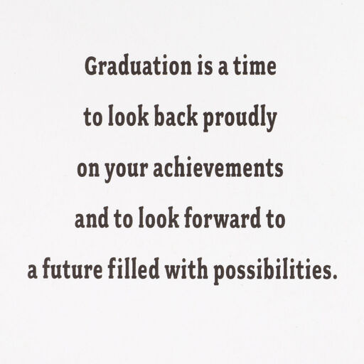 Future Filled With Possibilities 2023 College Graduation Card, 