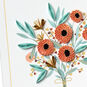 Flower Bouquet Quilled Flowers Signature Card Front Detail image number 3