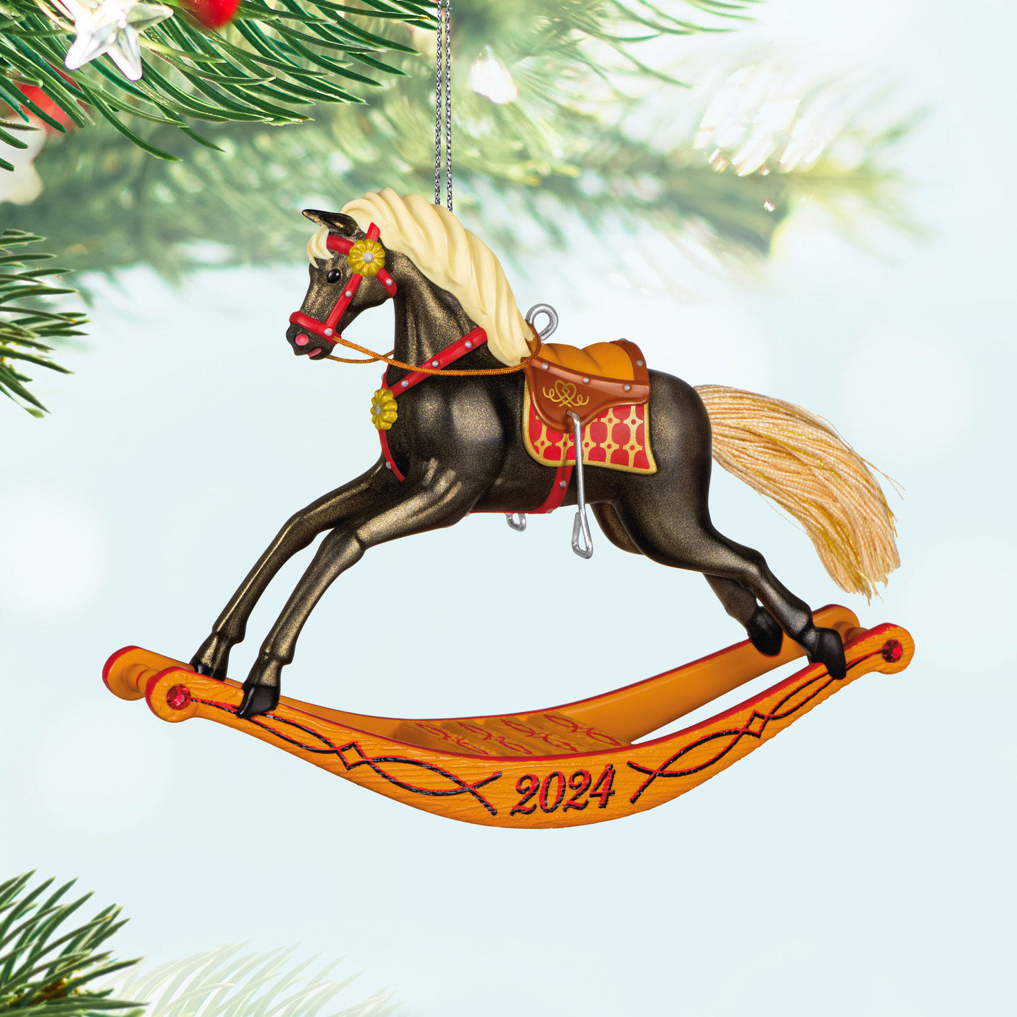 Christmas rocking horse sales