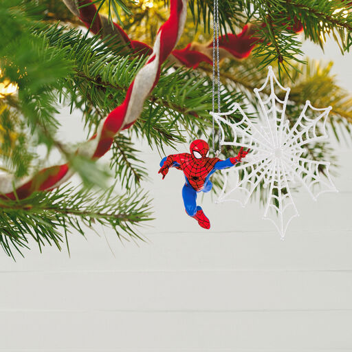 Marvel Spider-Man Spidey Spins a Snowflake Ornament, 
