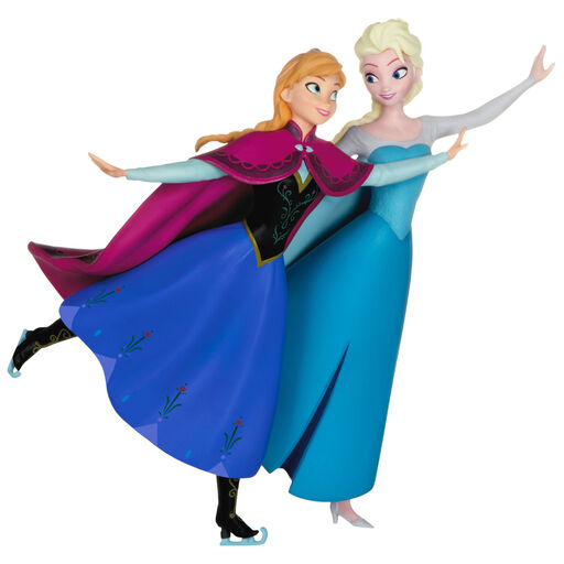 Disney Frozen 10th Anniversary Two Sisters, One Heart Ornament, 