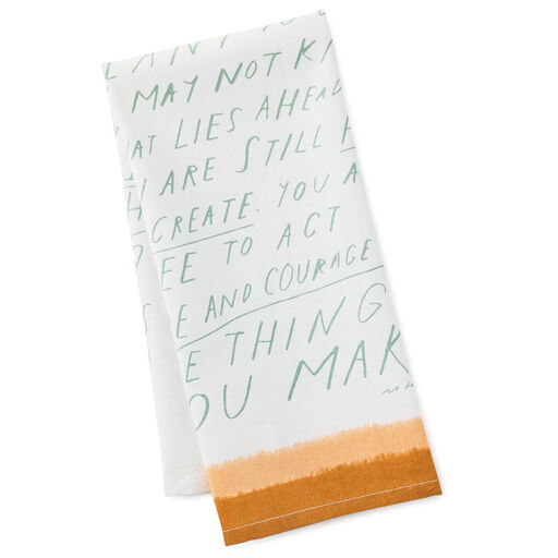 Morgan Harper Nichols Beautiful Honest Things Tea Towel, 