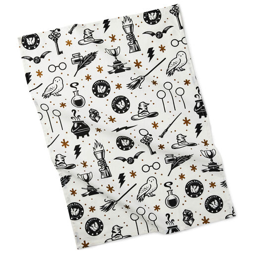 Harry Potter™ Wizarding World™ Icons Tea Towel, 
