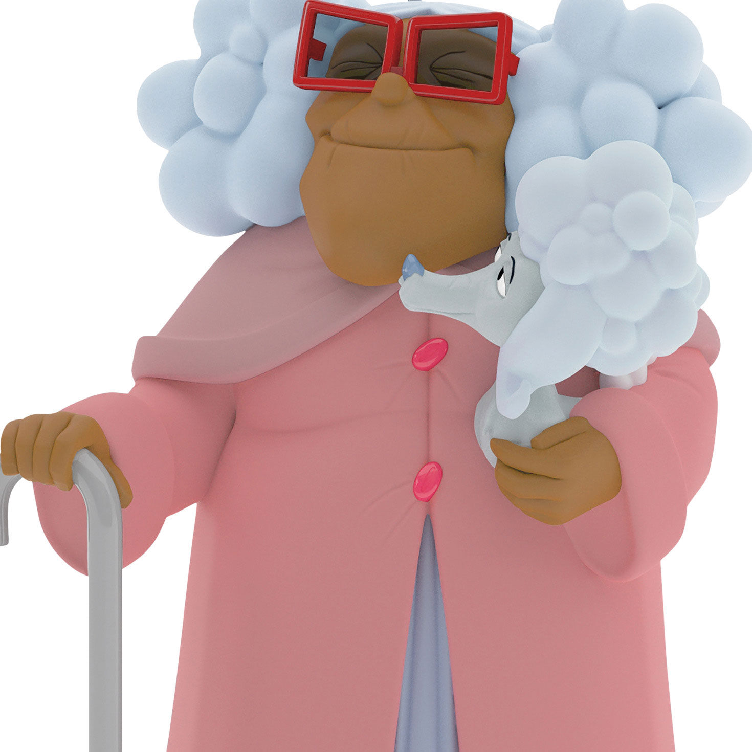 Proud Family Suga Mama and Dog Keepsake Ornament upclose view image number 5