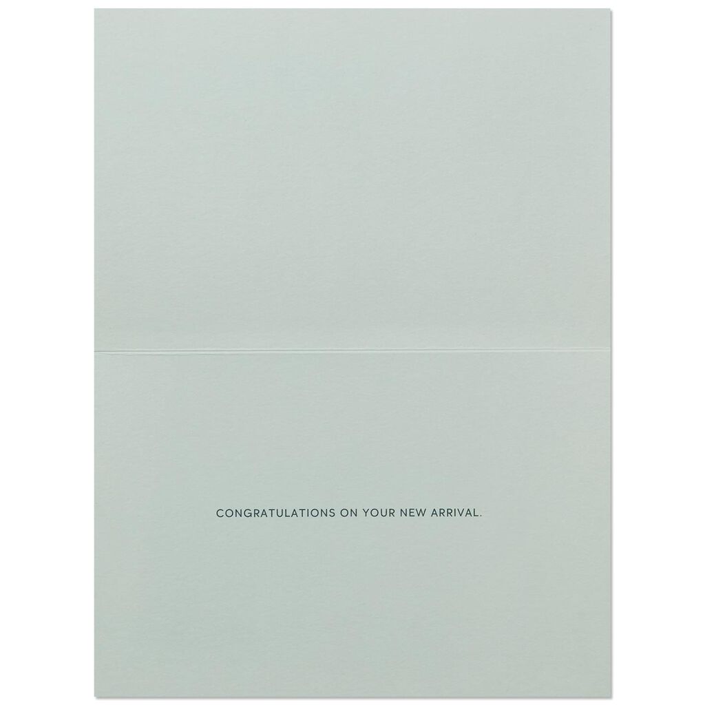pastel banner new baby congratulations card greeting cards hallmark