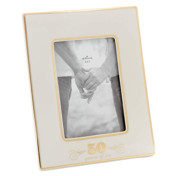 50 Years of Us Golden Anniversary Picture Frame, 5x7