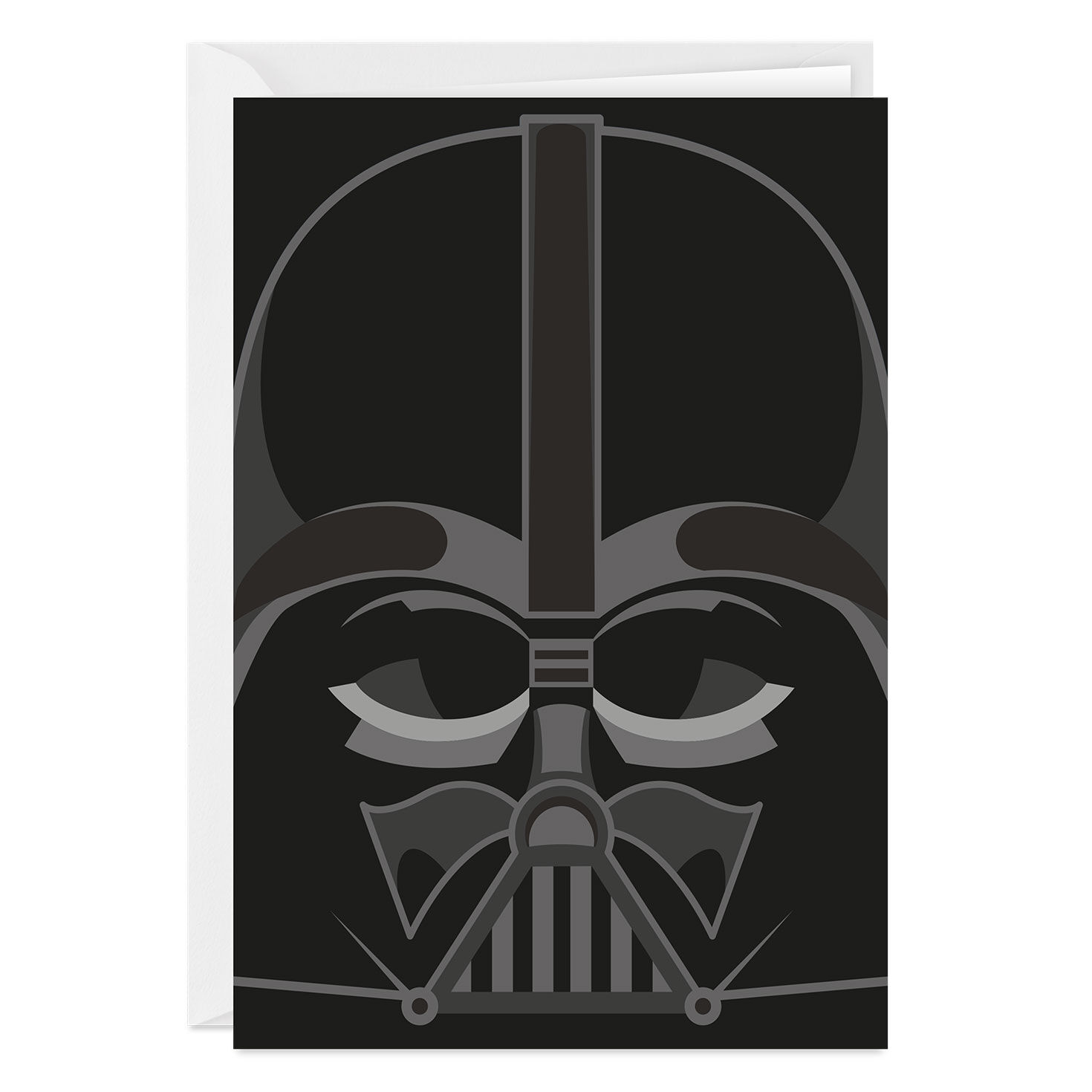 Star Wars Darth Vader　メッセージ&直筆サイン Star Wars™ Darth Vader™ Helmet Custom Card - Greeting Cards
