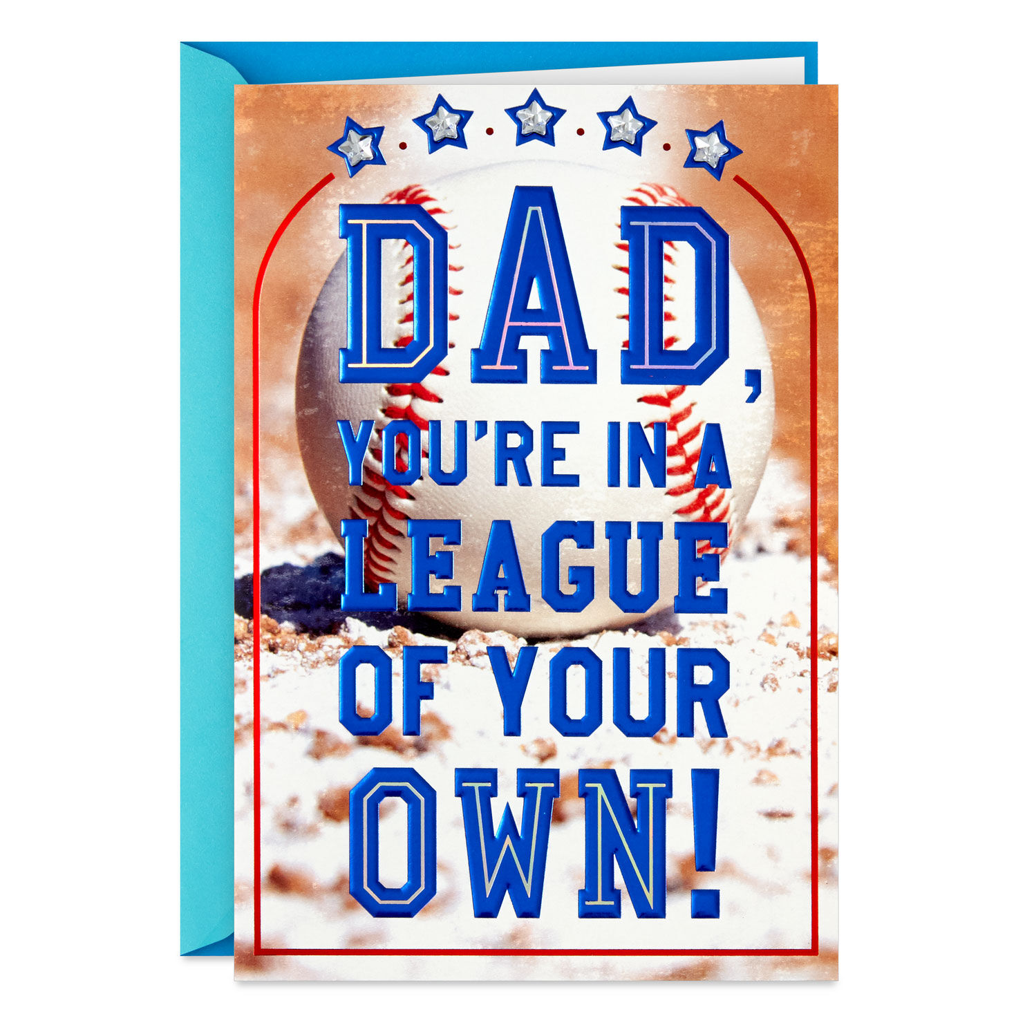 You're Our Family's MVP Musical Father's Day Card for Dad