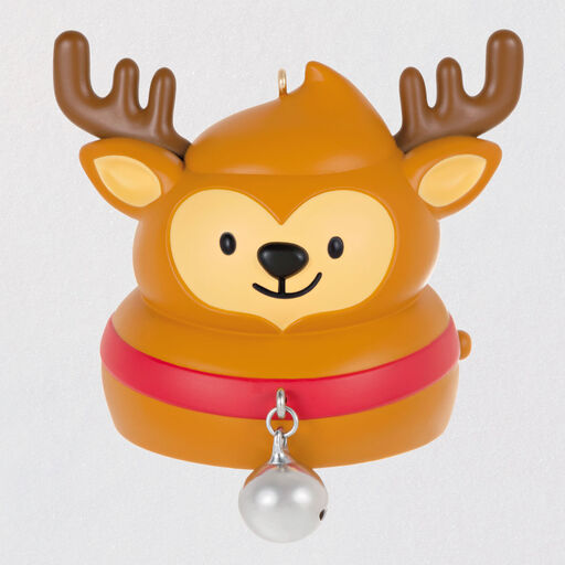 Up On the Housetop Reindeer Poo Musical Ornament With Sound Effects, 