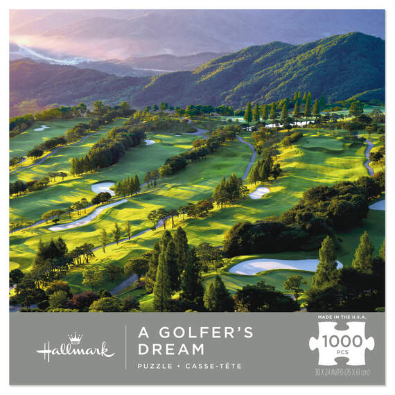 A Golfer's Dream 1,000-Piece Puzzle