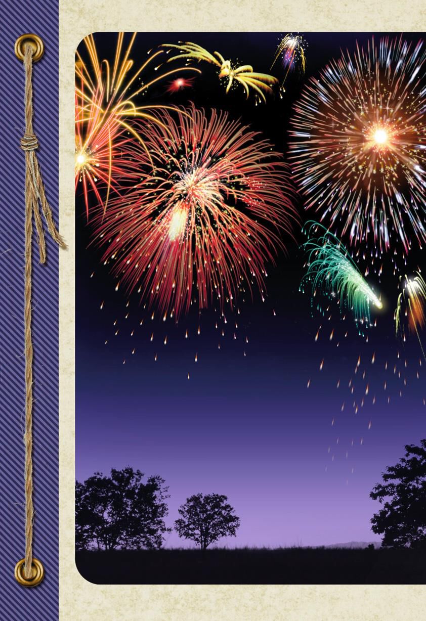 Fireworks Blank Congratulations Card
