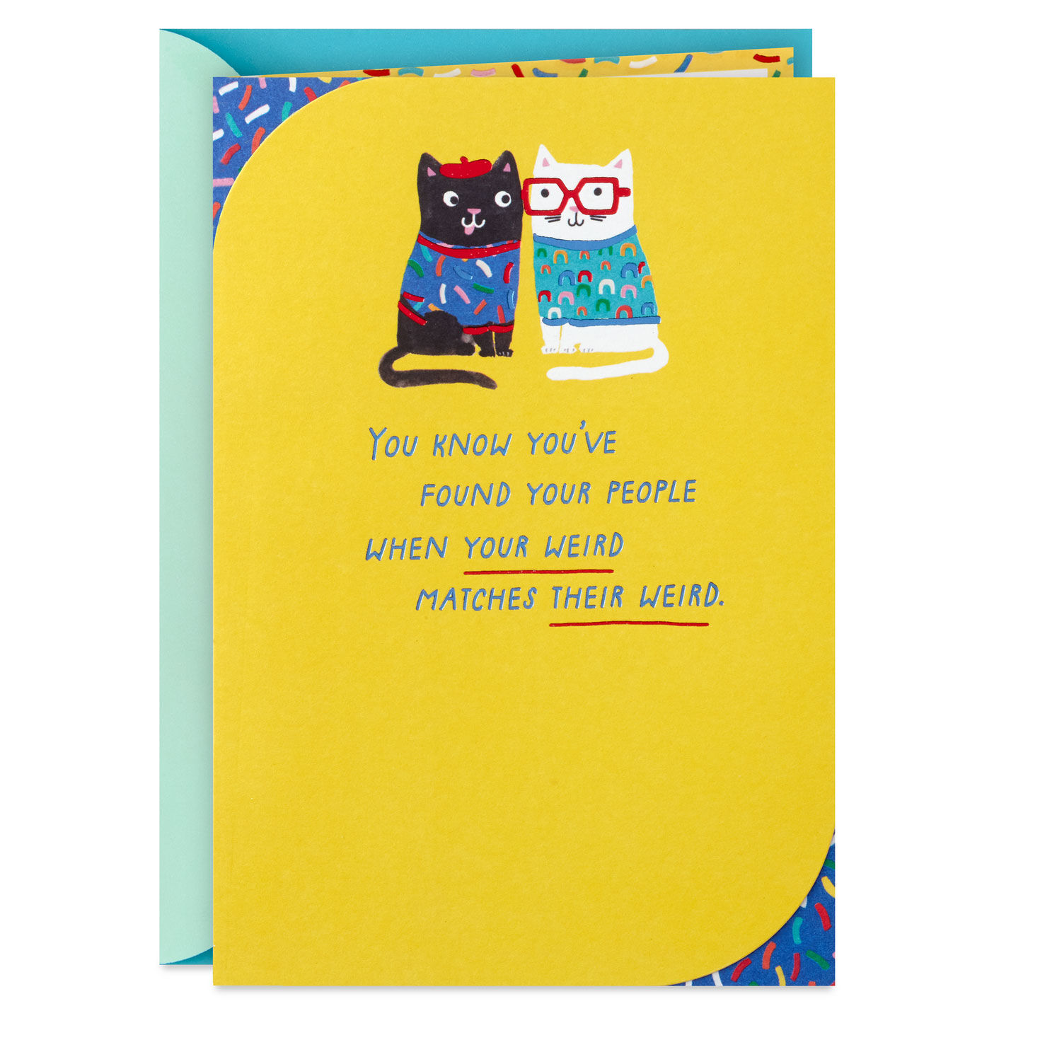 My Kind of Weirdo Friendship Card