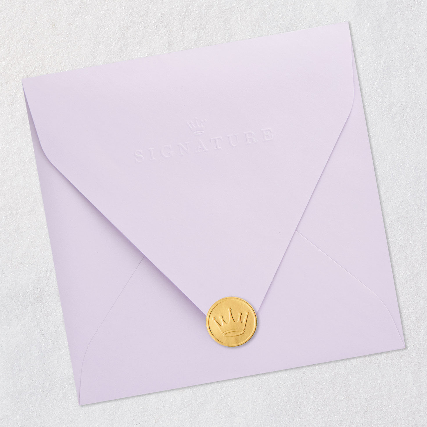 Unicorn Confetti Magical Birthday Card for Her Envelope Back with Seal image number 8