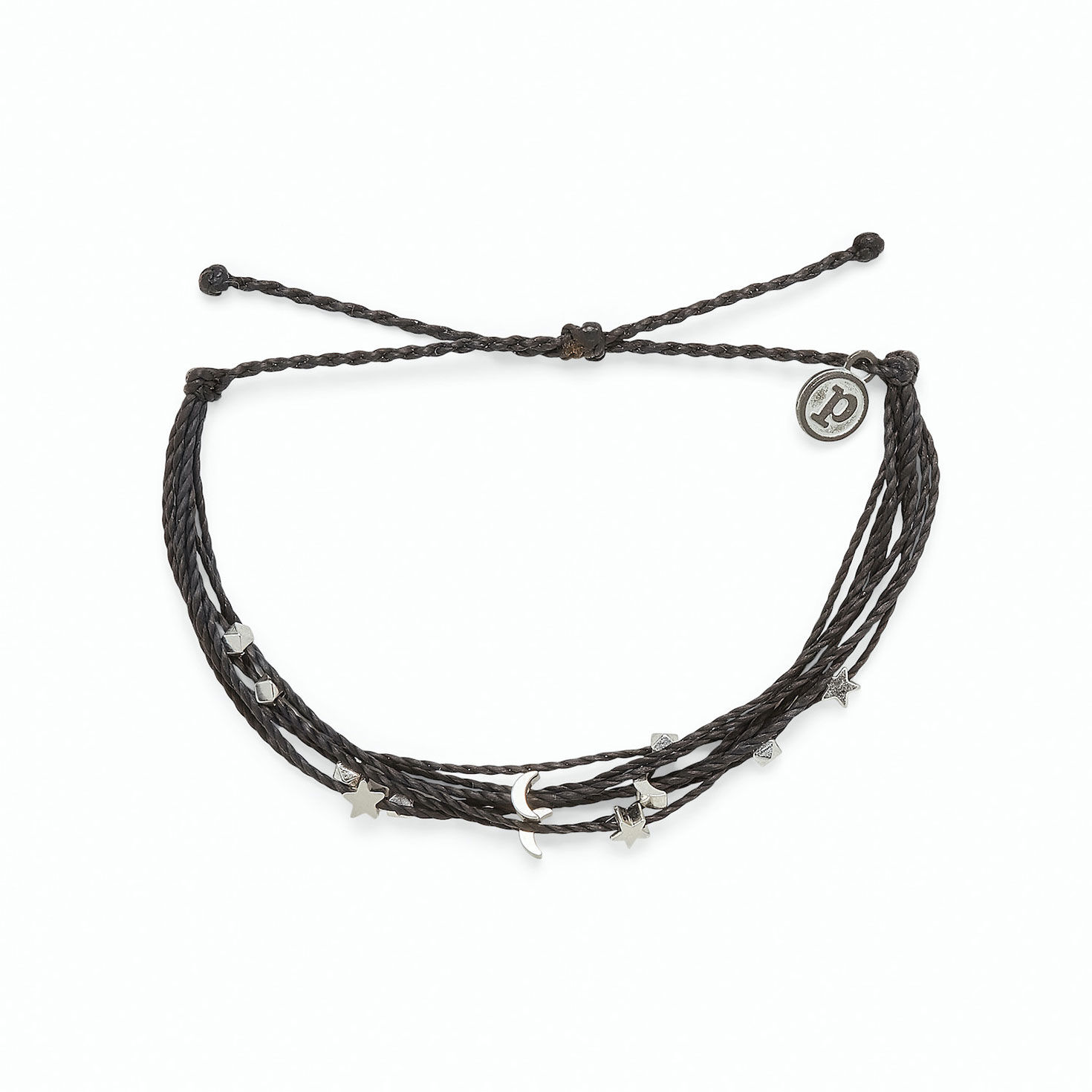 Pura Vida Black and Silver Celestial Malibu Bracelet Bracelets Hallmark