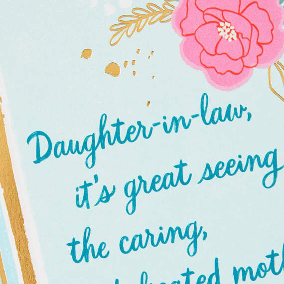 You're Caring and Dedicated Mother's Day Card for Daughter-in-Law, , large image number 4