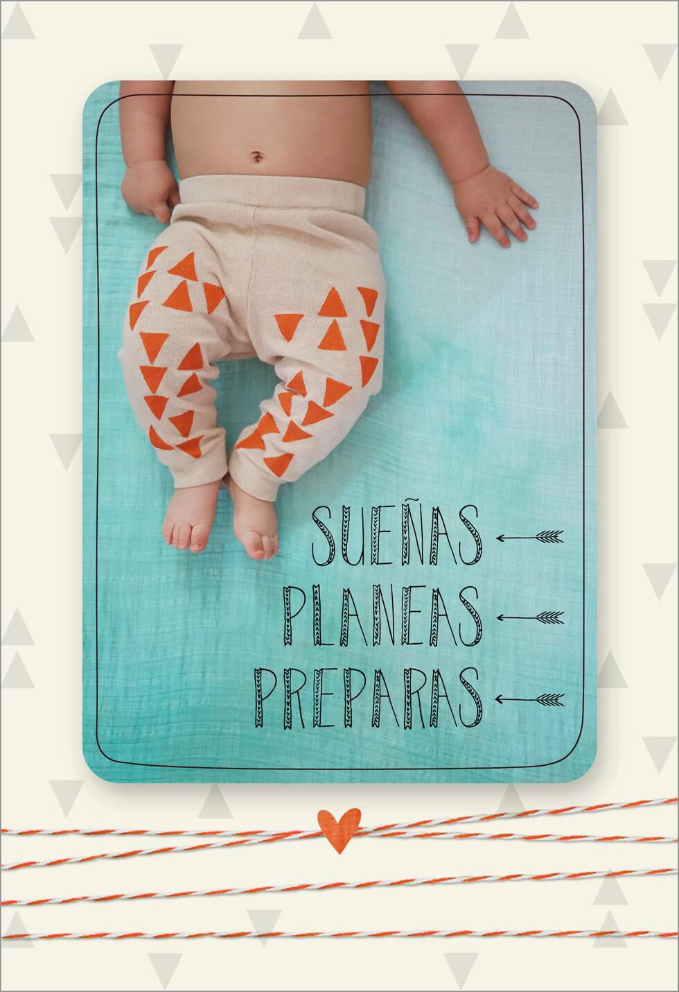 Dreams, Plans, Preparations Spanish-Language New Baby Card