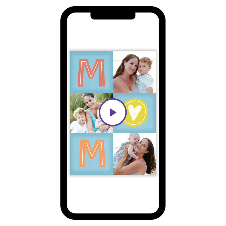 Fun Modern Mom Collage eCard