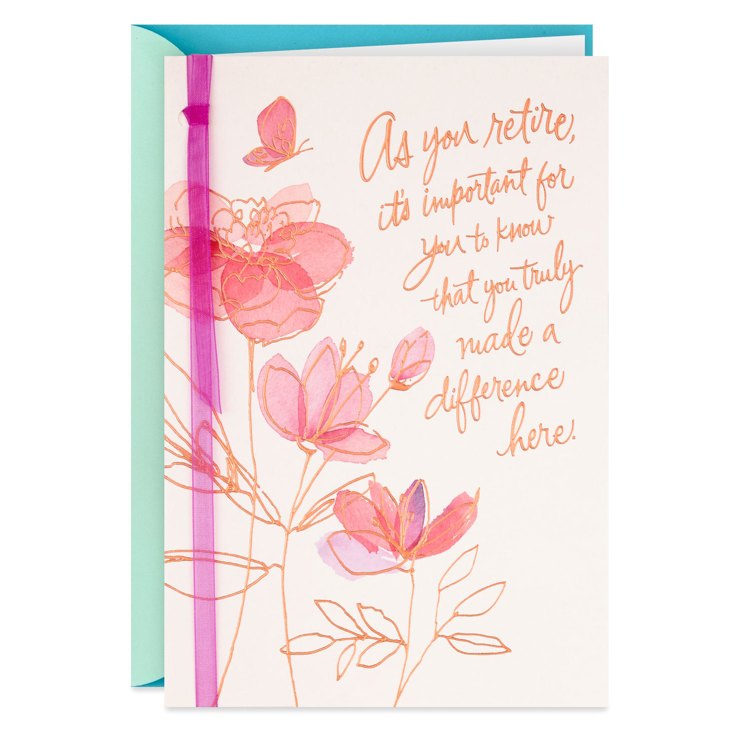 Retirement greetings card