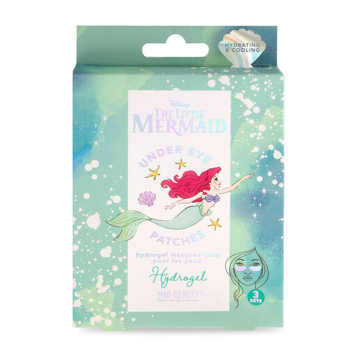 Mad Beauty Disney The Little Mermaid Under-Eye Masks, Set of 3, 
