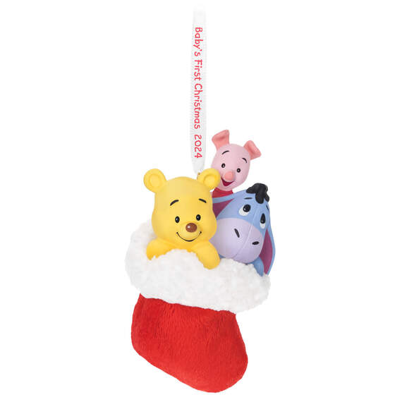 Disney Winnie the Pooh A Snuggly First Christmas 2024 Ornament, , large image number 1