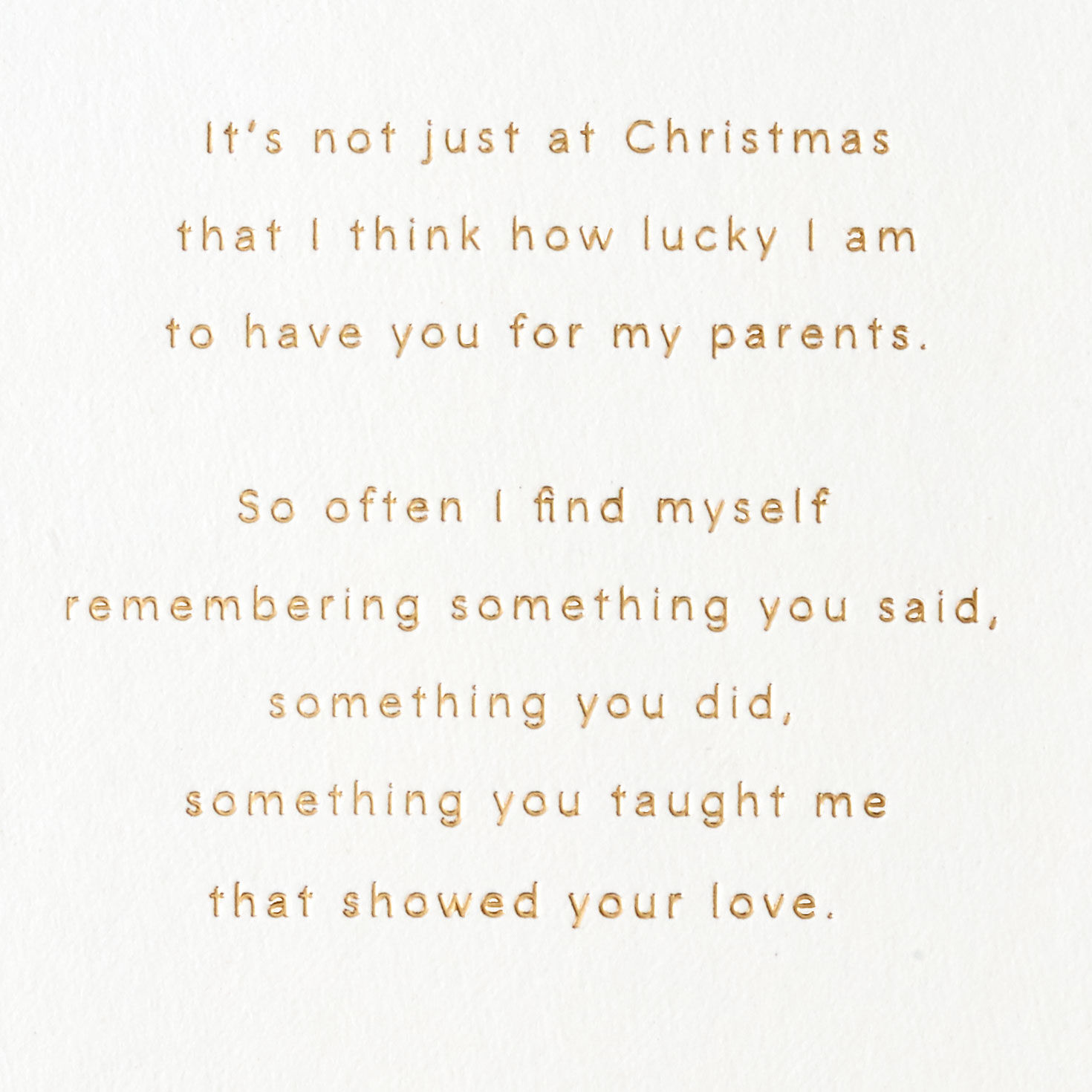 Thankful to Be Your Daughter Christmas Card for Mom and Dad, , large image number 2