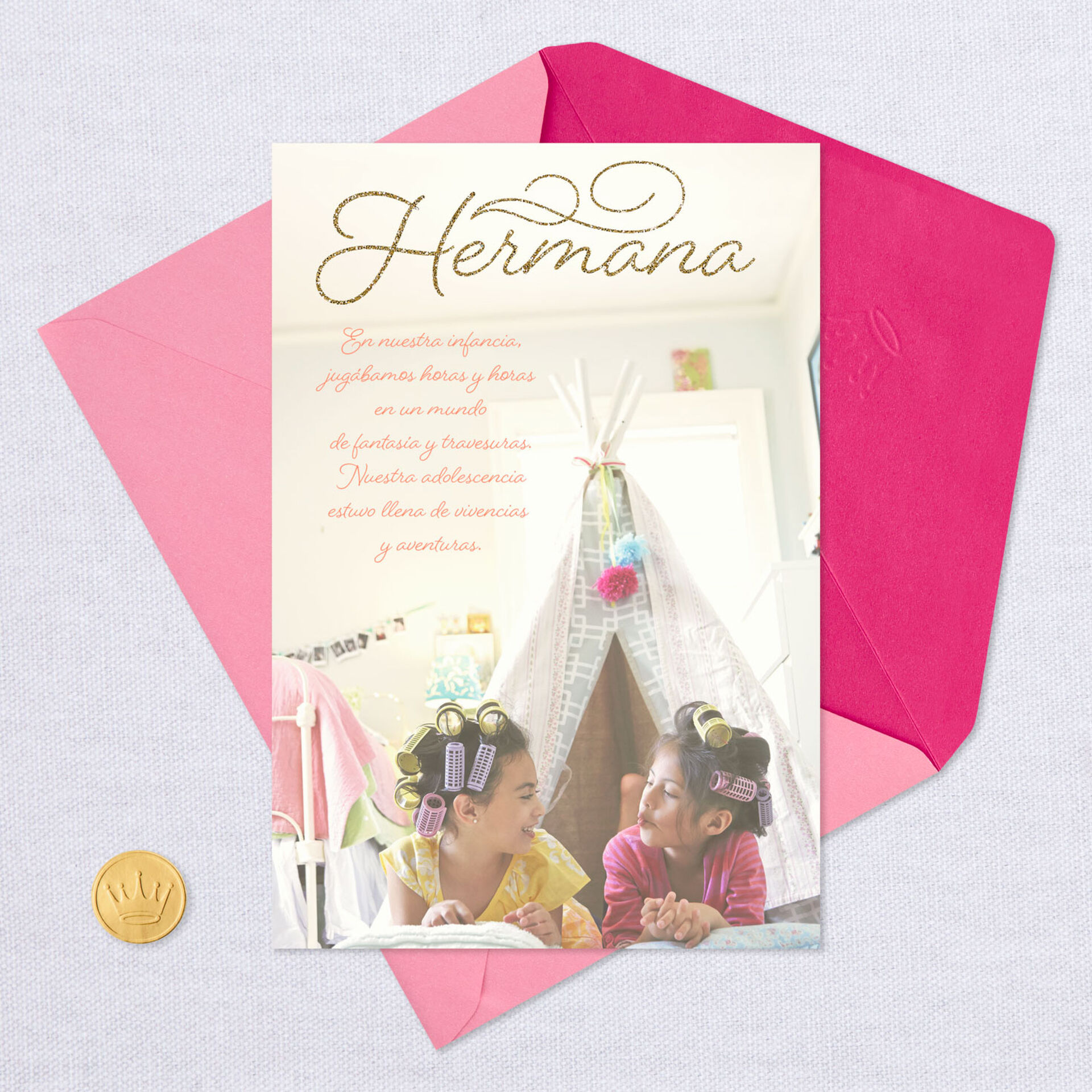 Just Sister to Sister SpanishLanguage Birthday Card Greeting Cards