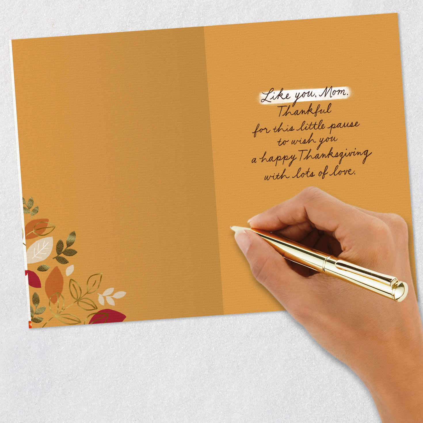 Love and Gratitude Thanksgiving Card for Mom for only USD 3.99 | Hallmark