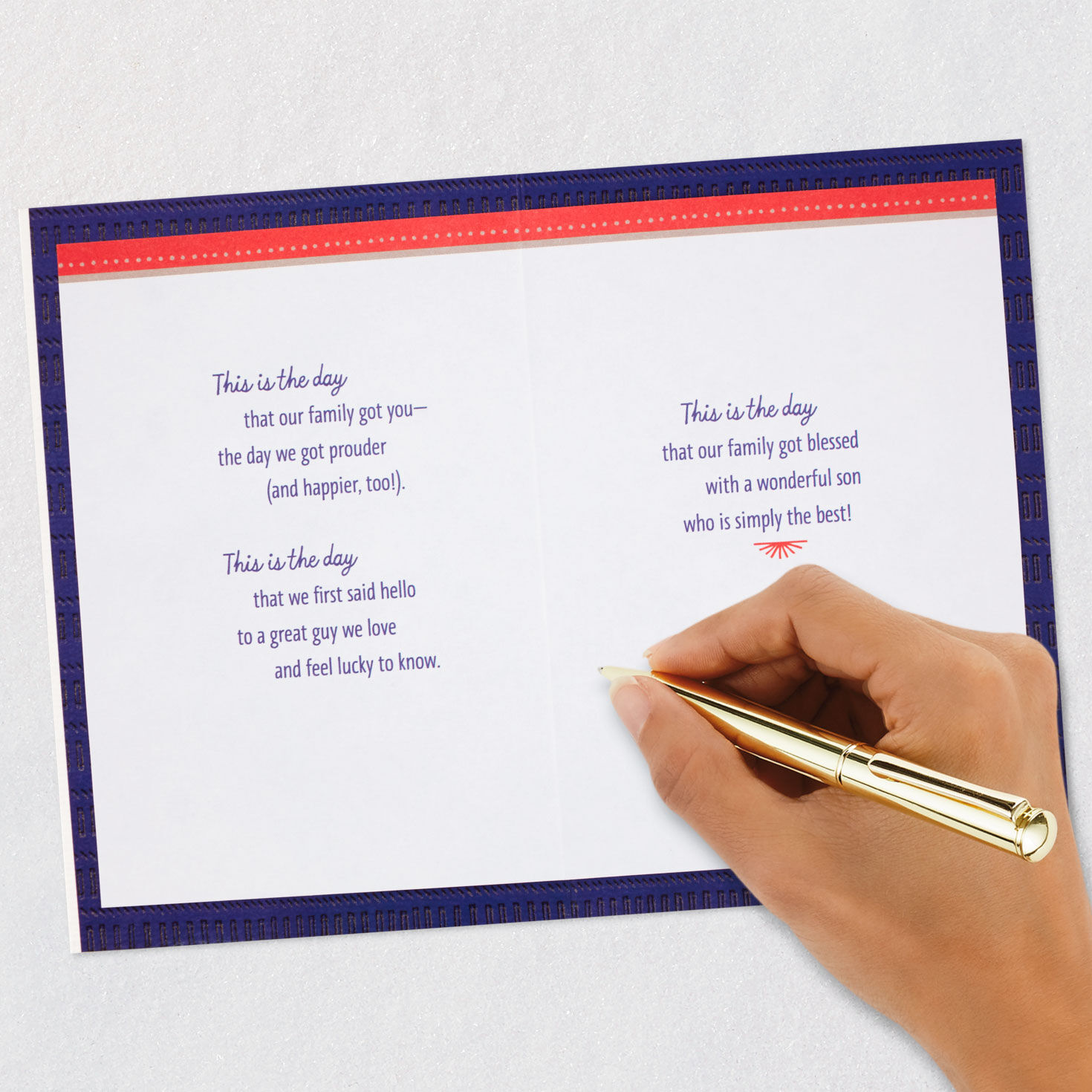 This Is the Day Birthday Card for Son for only USD 5.59 | Hallmark