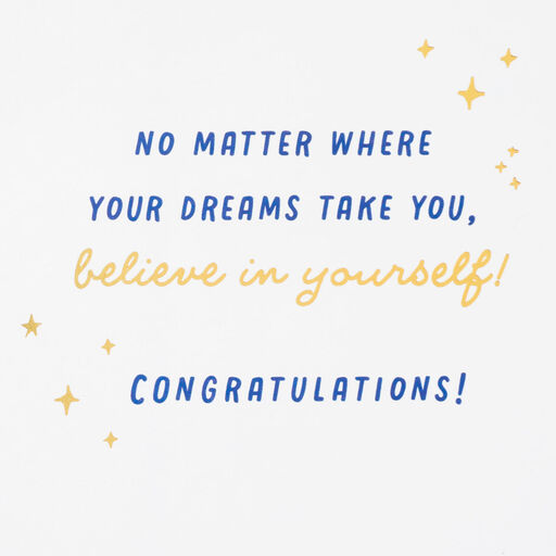 No Limit to How Far You Can Go Graduation Card, 
