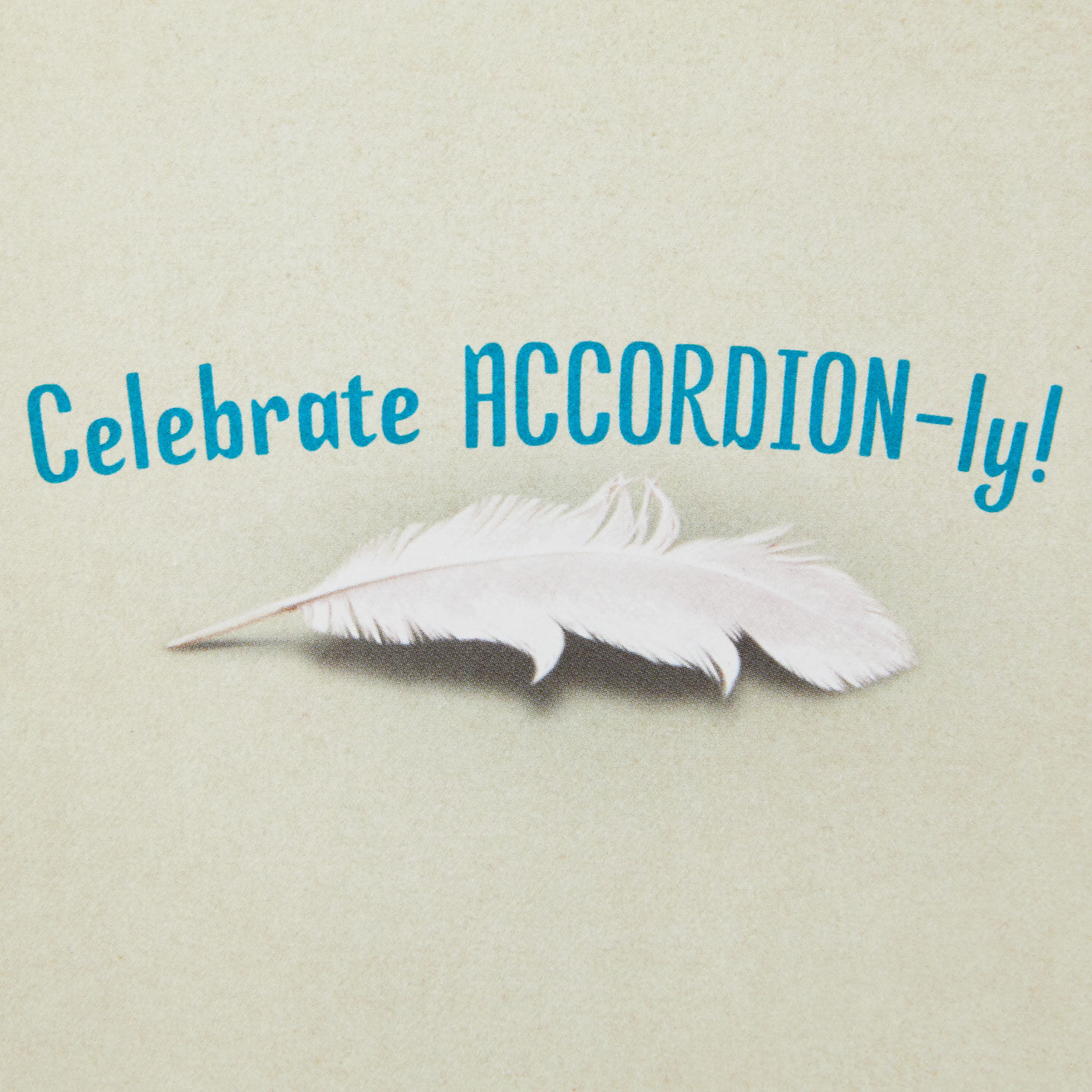 Chicken With Accordion Birthday Card With Motion sentiment image number 3