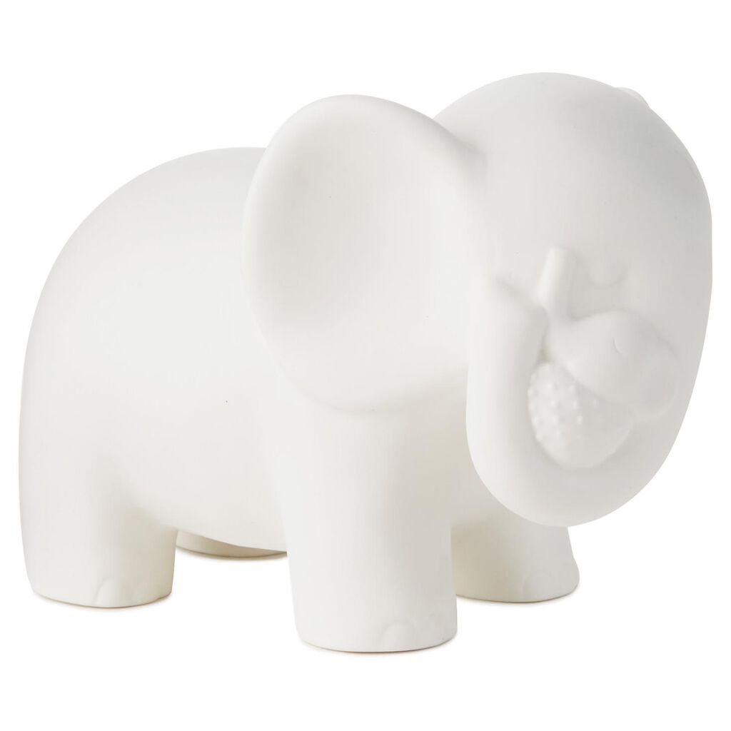 Elephants Porcelain Night Light Lighting Hallmark